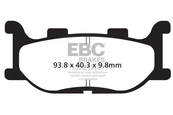 Ebc Sfac Carbon Series Scooter Brake Pads