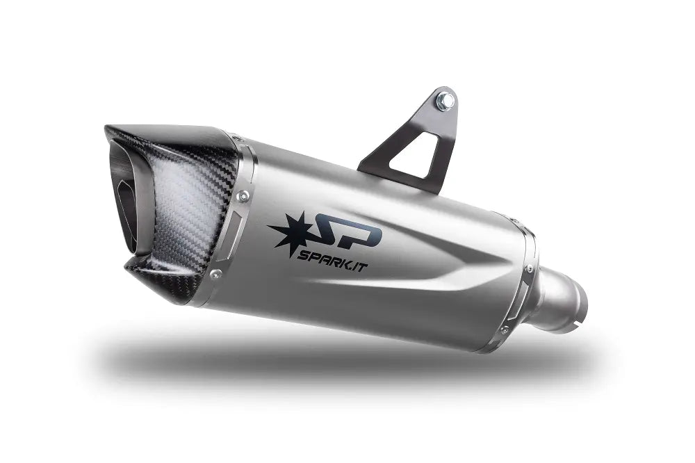 Spark Force Evo Slip-on Muffler With Carbon End Cap