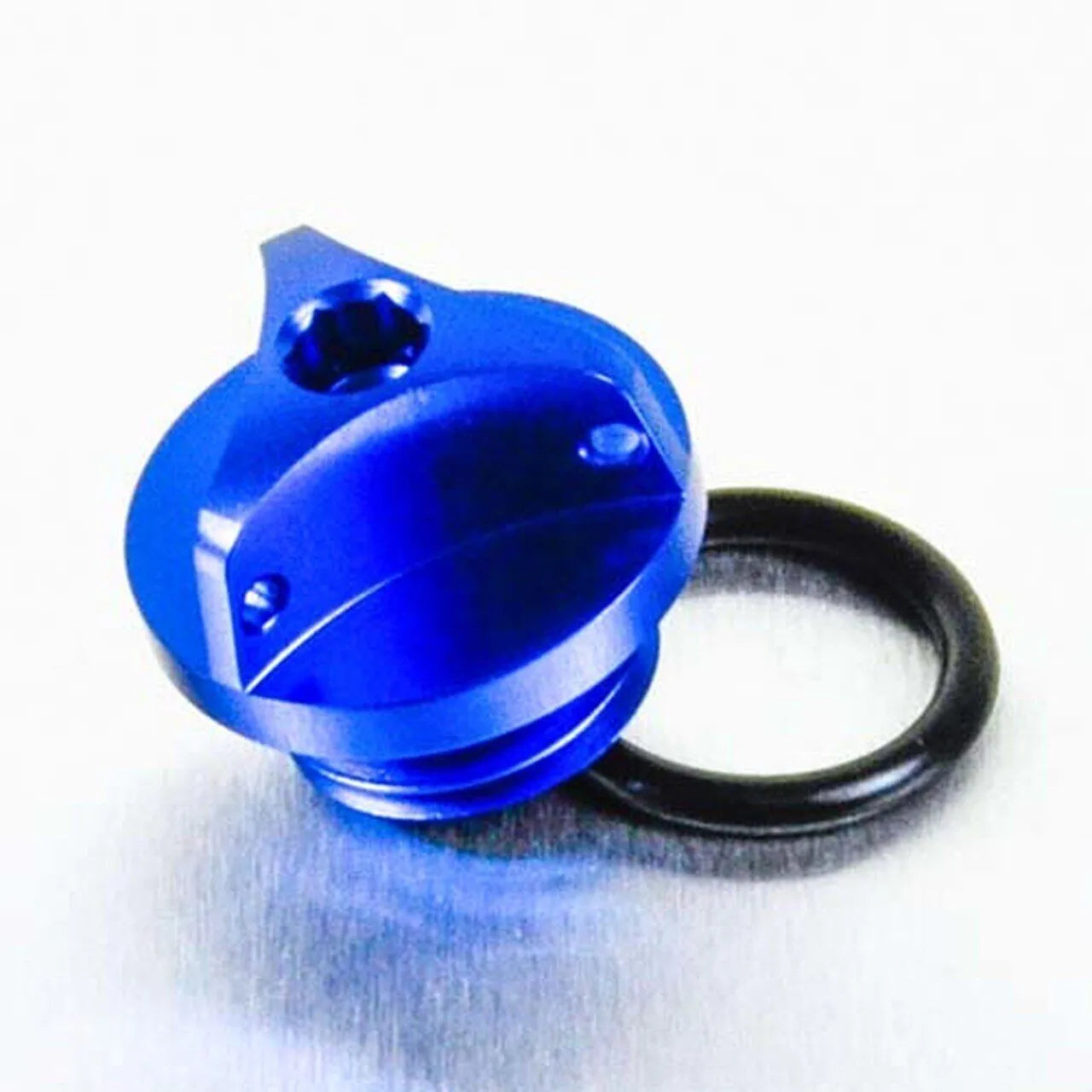 Pro Bolt Aluminum Oil Filler Cap - Blue