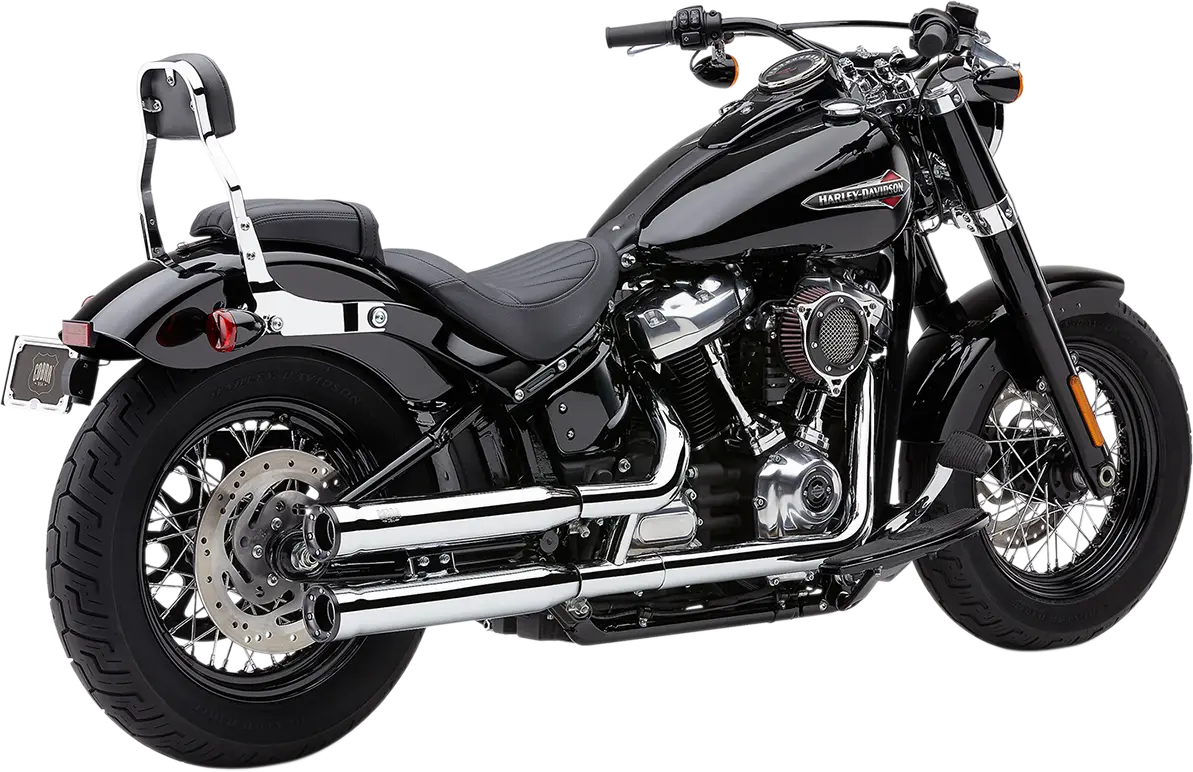 Cobra Rpt 3" Slip-on Mufflers For Harley Davidson