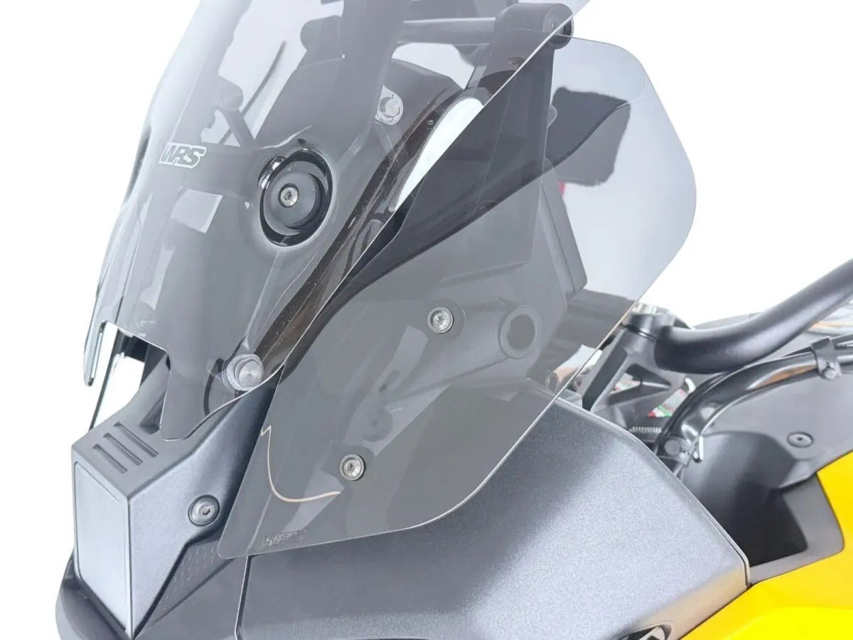 Wrs Side Deflectors Moto Guzzi Stelvio - Smoke