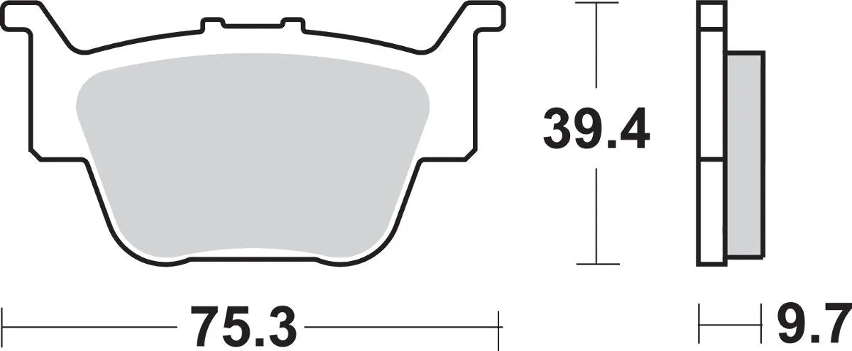Sbs Si Offroad Sintered Brake Pads