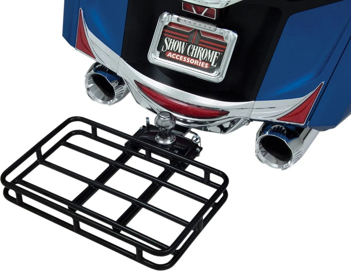 Show Chrome Universal Trailer Hitch Rack For Motorcycles