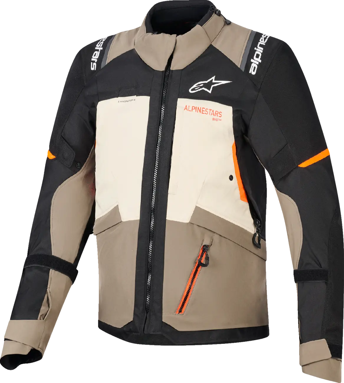 Alpinestars Andes V4 Drystar® All Weather Jacket - Black/Brown/Light Brown