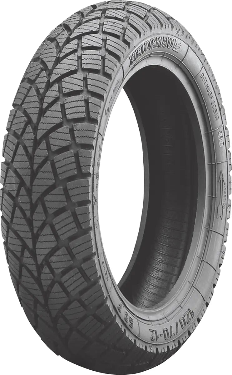 Heidenau K66 Lt Tire 120/70-12 Tubeless Blackwall