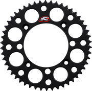 Renthal Sprocket - Rear - 50t - Black - 428 Chain