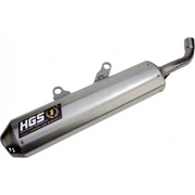 Hgs 2-stroke Silencer Aluminum Muffler Exhaust