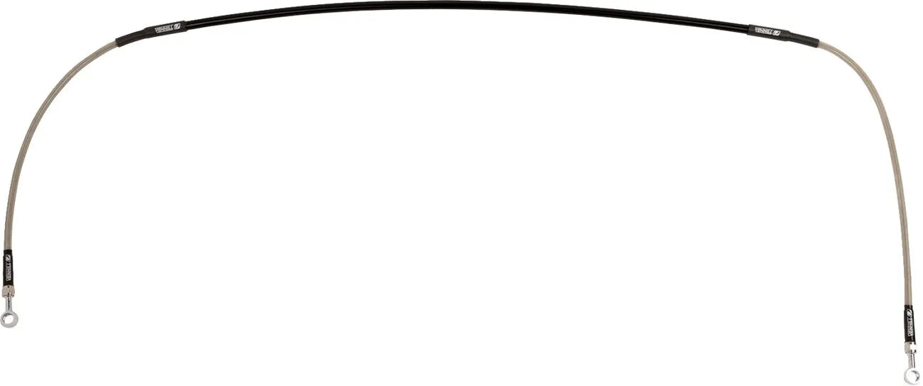 Moose Offroad Stainless Steel Braided Brake Line Front