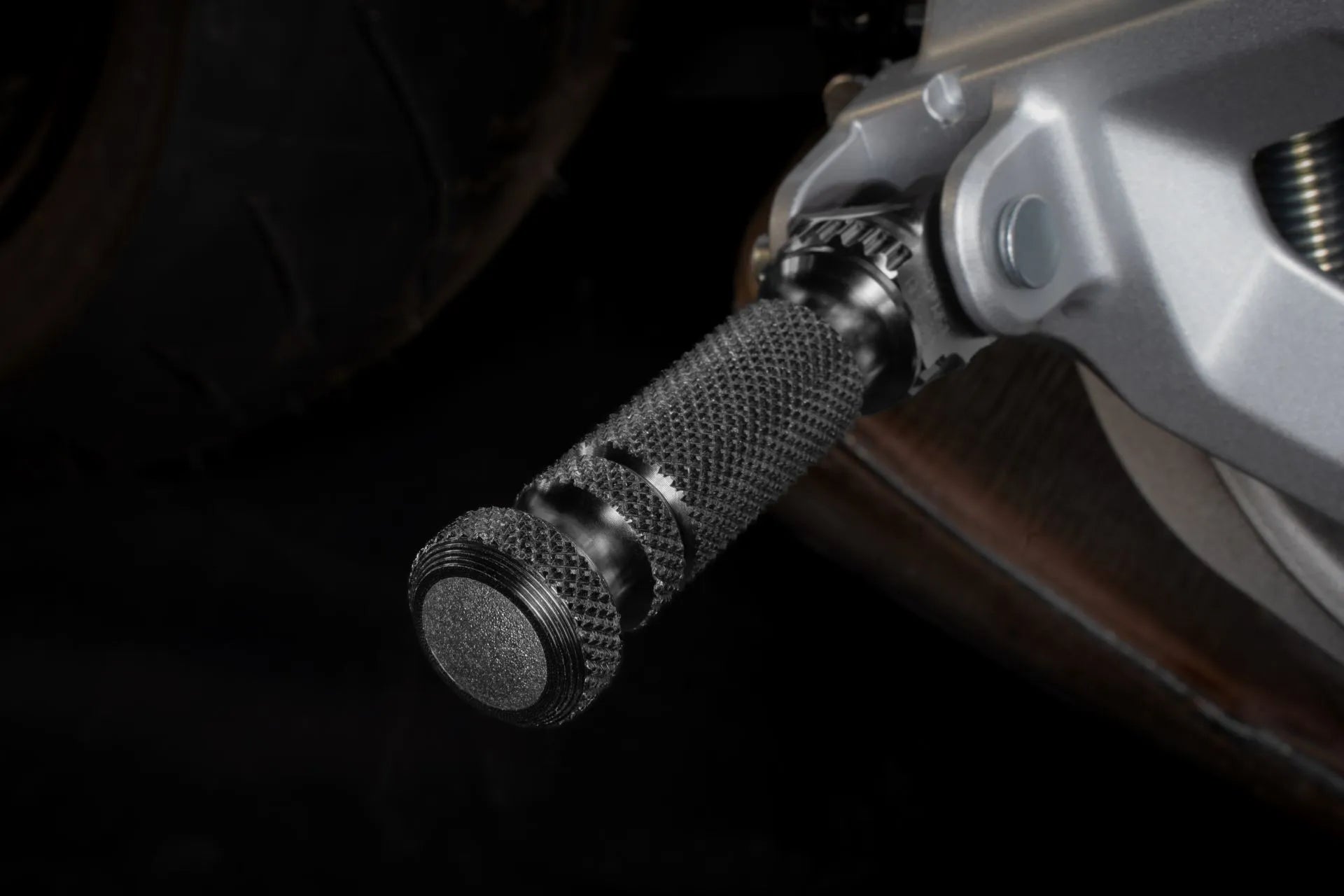 Gilles Tooling Foldable Footpeg - Enhanced Grip