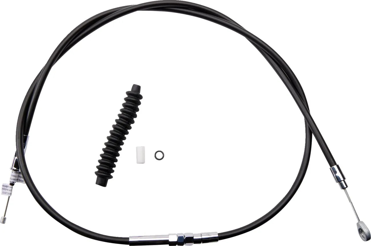 Drag Specialties High-efficiency Clutch Cable Black Vinyl