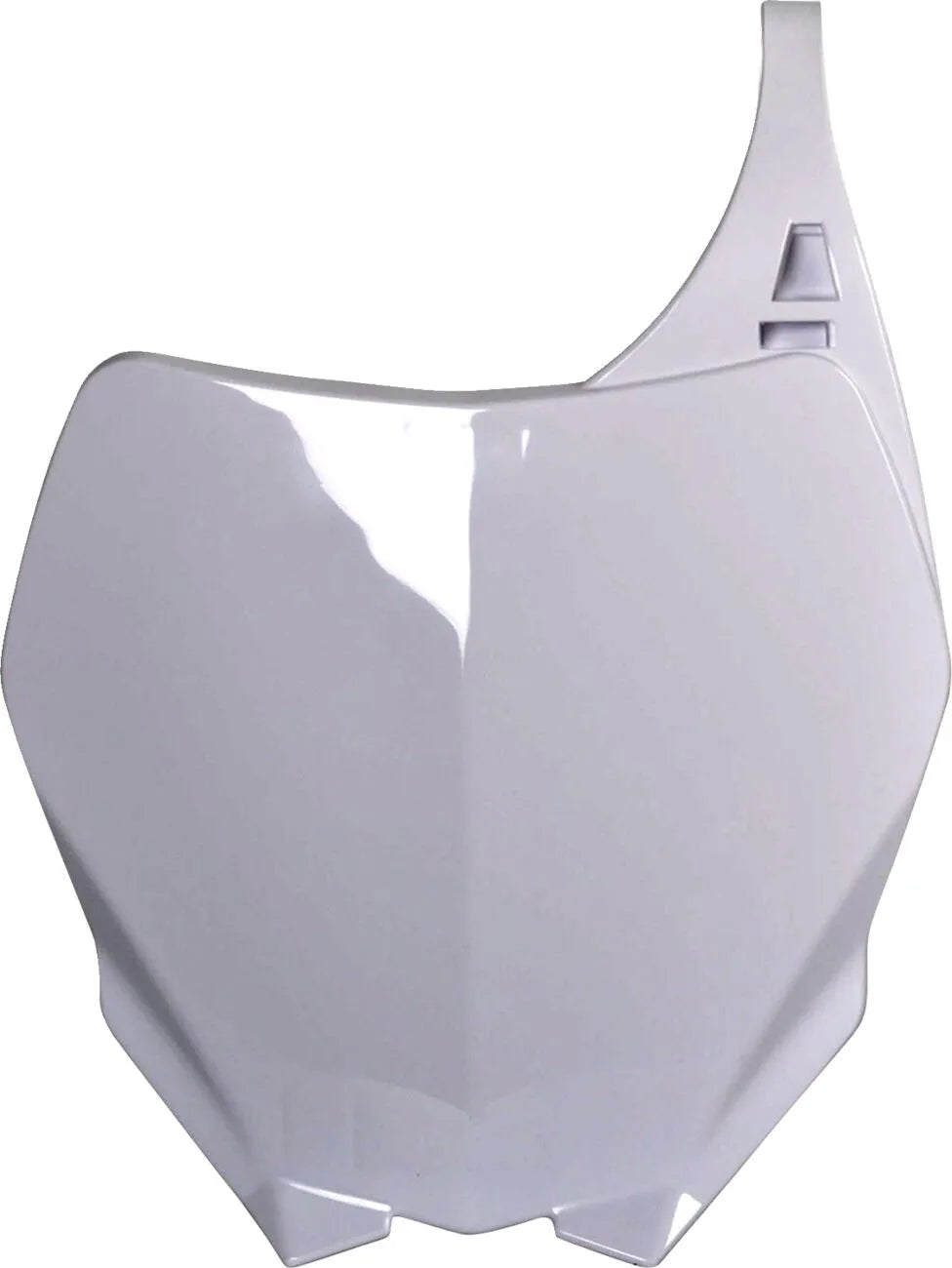 Polisport White Front Number Plate