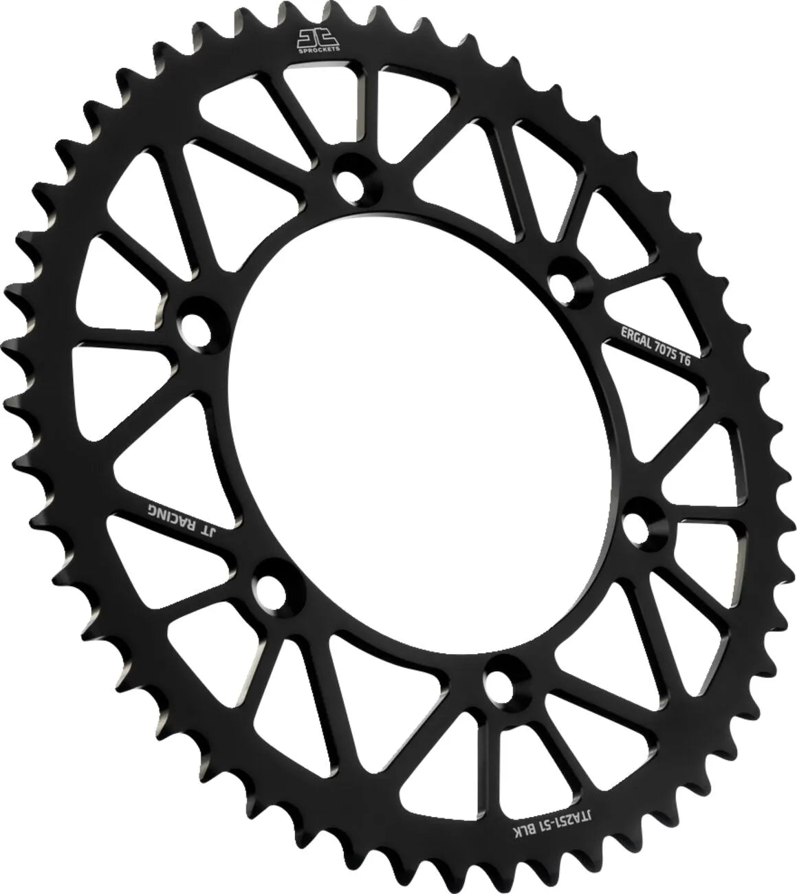 Jt Sprockets Rear Sprocket - 520 - 51t Aluminum