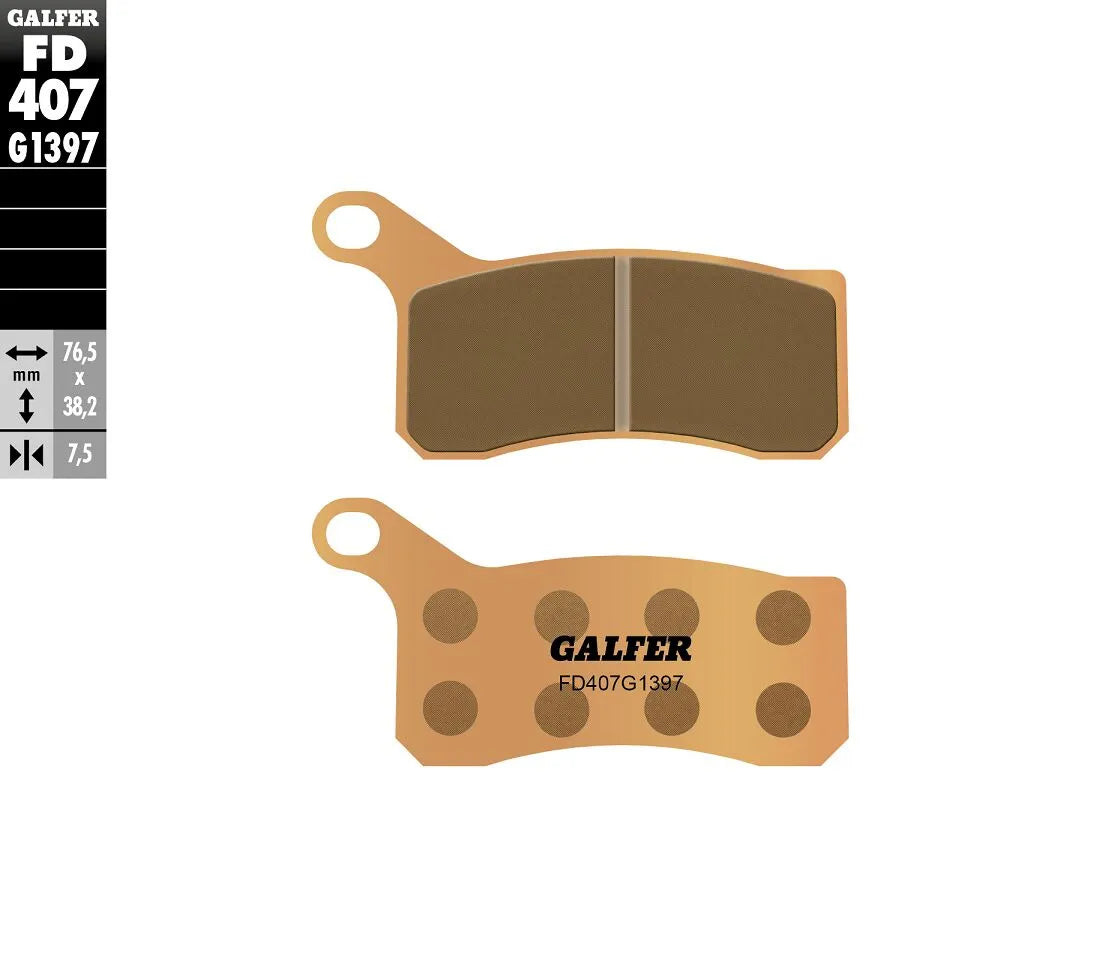Galfer Hh Sintered Brake Pads - High-performance Braking