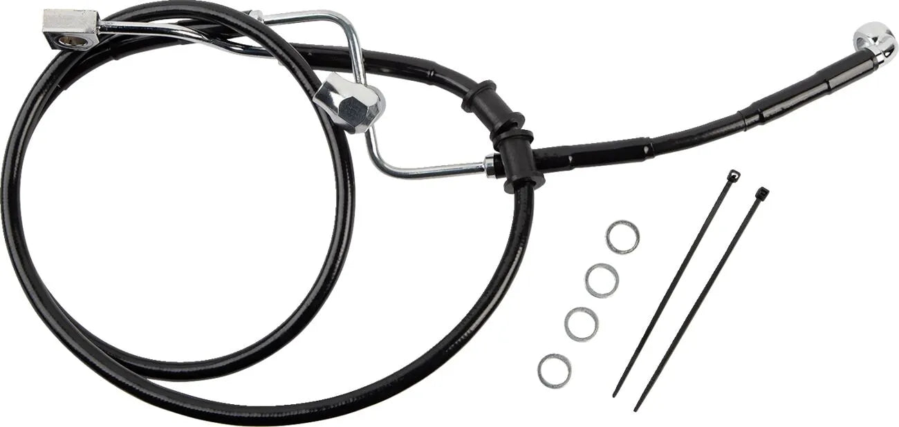 Drag Specialties Rear Brake Line For Abs