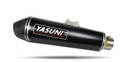 Yasuni Maxiscooter 4t Exhaust System - Black / Carbon Fiber