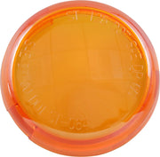 Drag Specialties Turn Signal Lens - Amber, Round