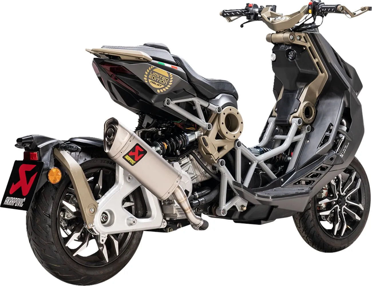 Akrapovic Slip-on Line Muffler For Scooters