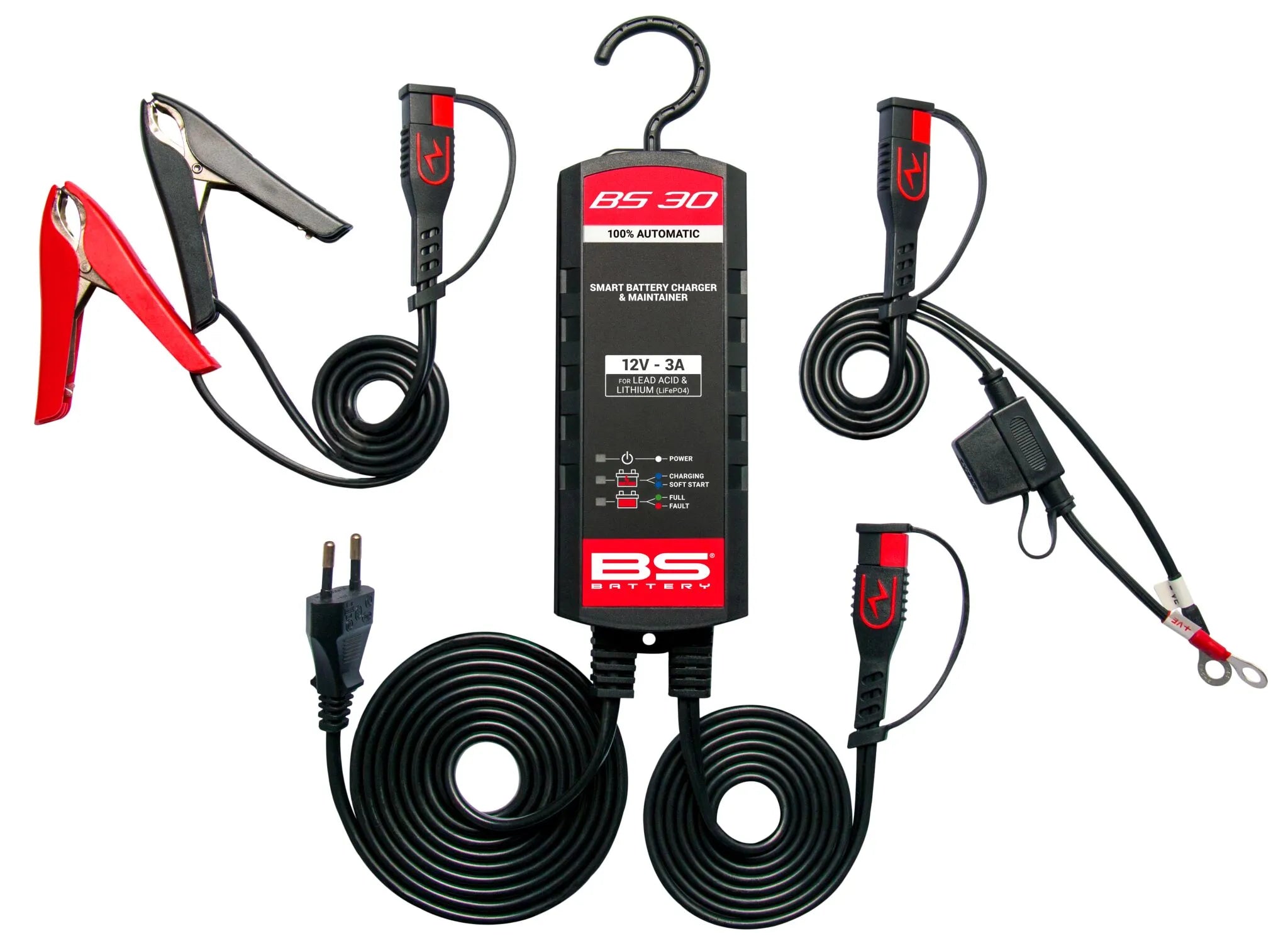 Bs Battery Smart Charger & Maintainer