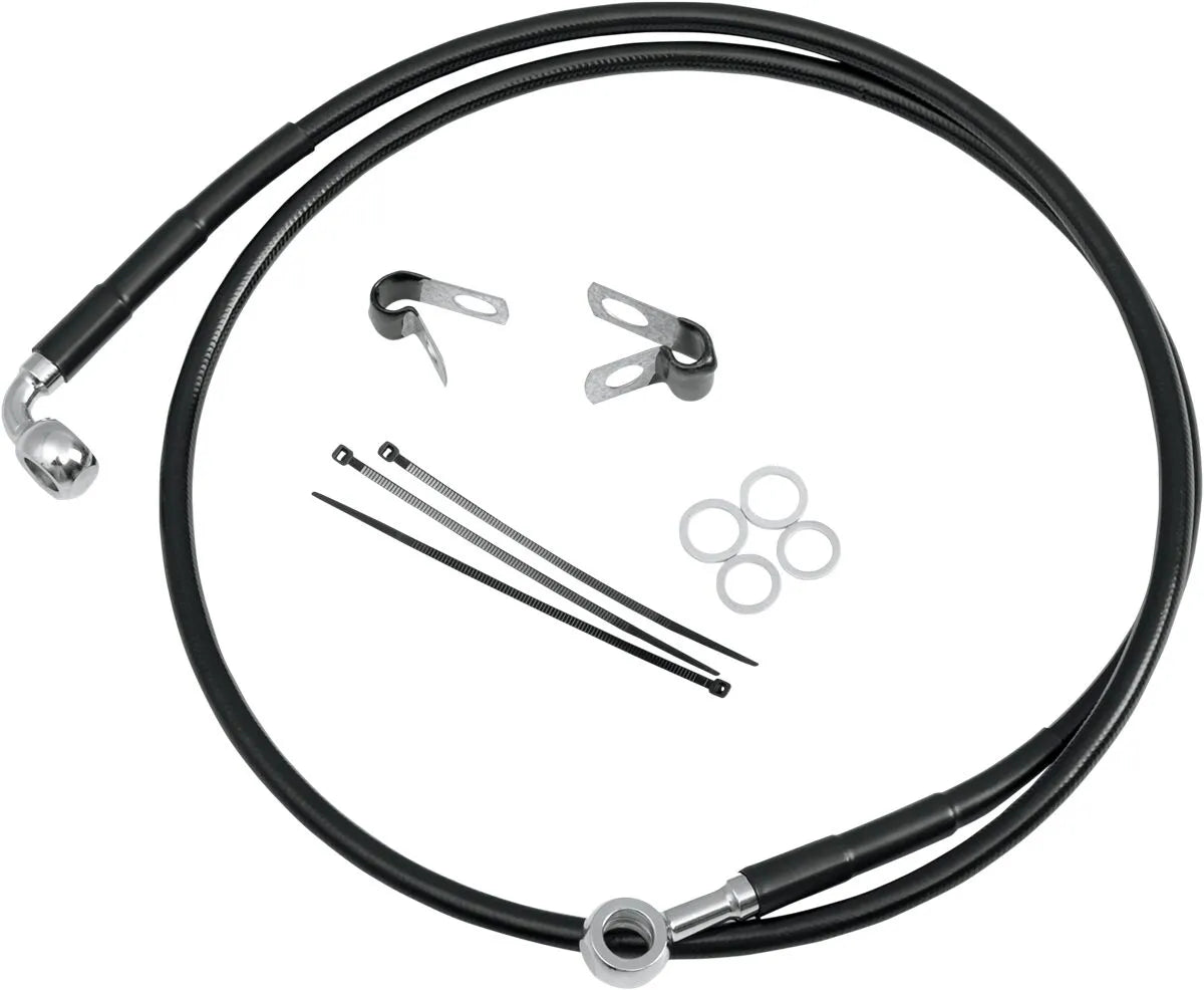 Drag Specialties Stainless Steel Brake Line Kit