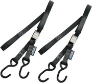 Drag Specialties 1" Standard Tie-downs With Vinyl Hooks
