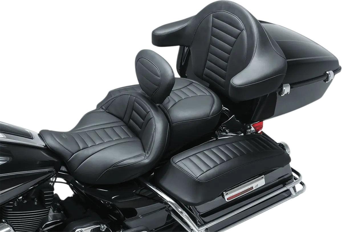 Mustang Removable Driver Backrest - Black Vinyl