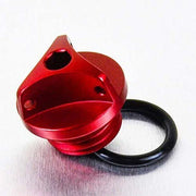 Pro Bolt Aluminum Oil Filler Cap - Red