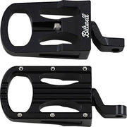 Biltwell Xl Step Foot Pegs - Black Aluminum