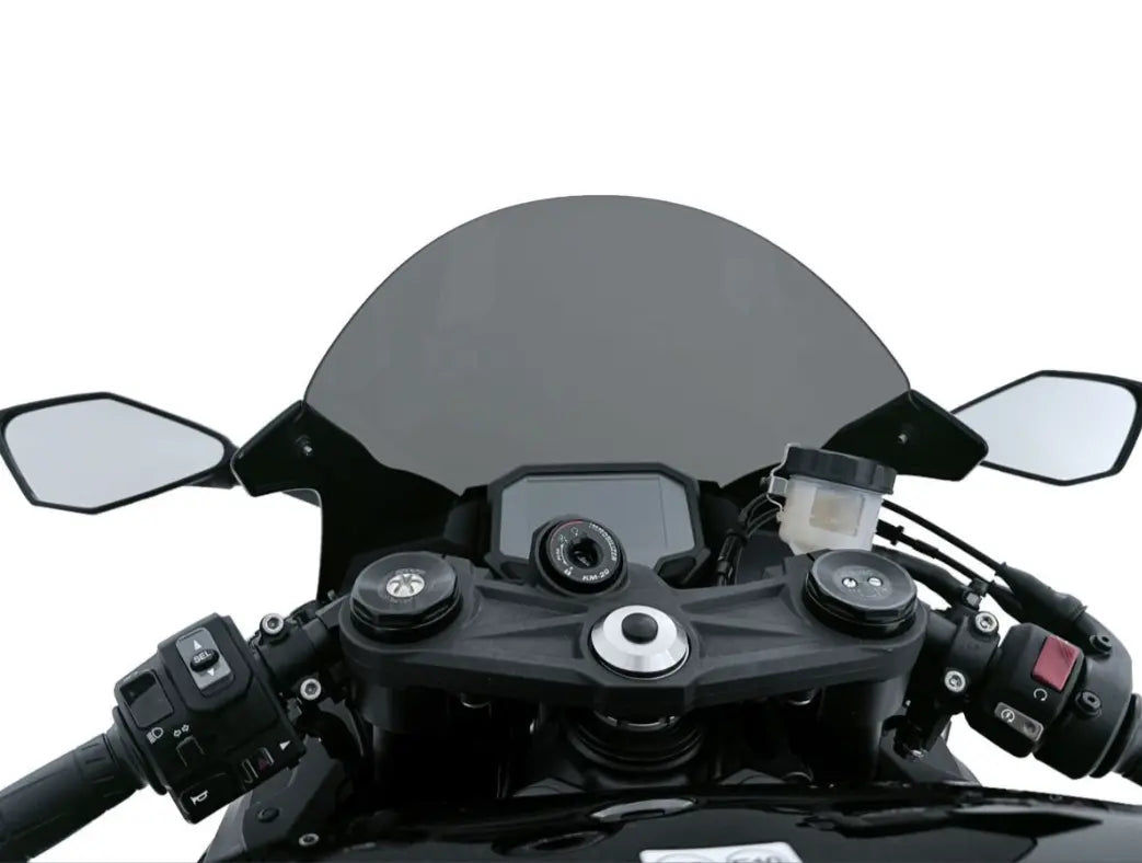 Wrs Windscreen Race Zx-6r - Dark Smoke