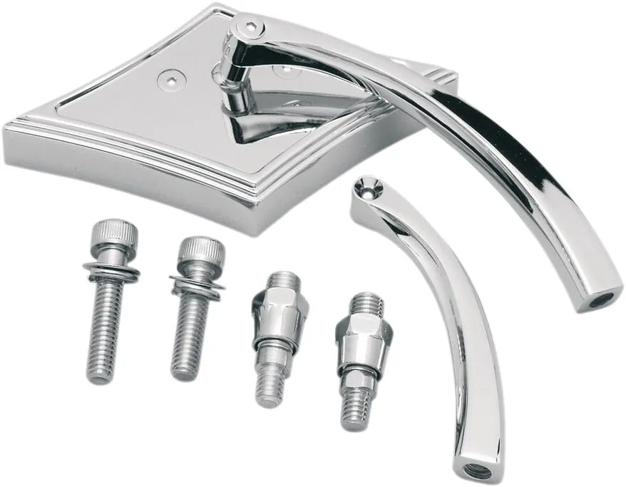 Pro-one Pro-mini Chrome Motorcycle Mirror