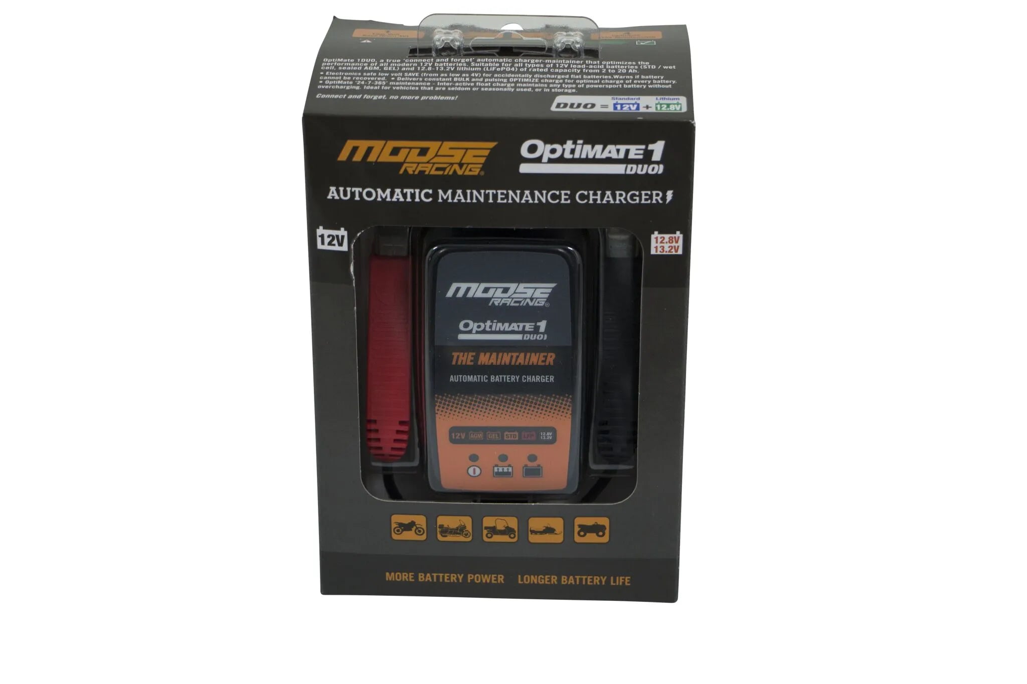Moose Offroad Optimate 1 Duo Battery Charger 0.6a