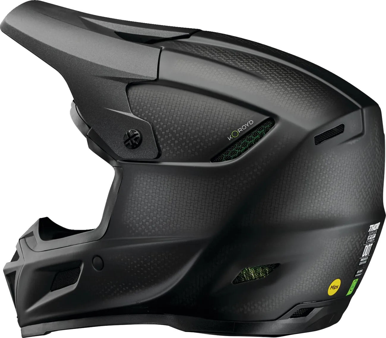 Thor Reflex Sport Carbon Stealth Mips Helmet