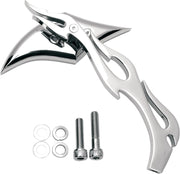 Drag Specialties Gothic Mirror With Sculptured Stem