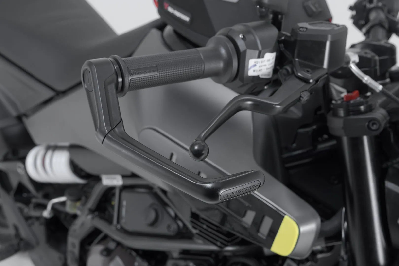 Sw-motech Lever Guard - Aluminum, Black