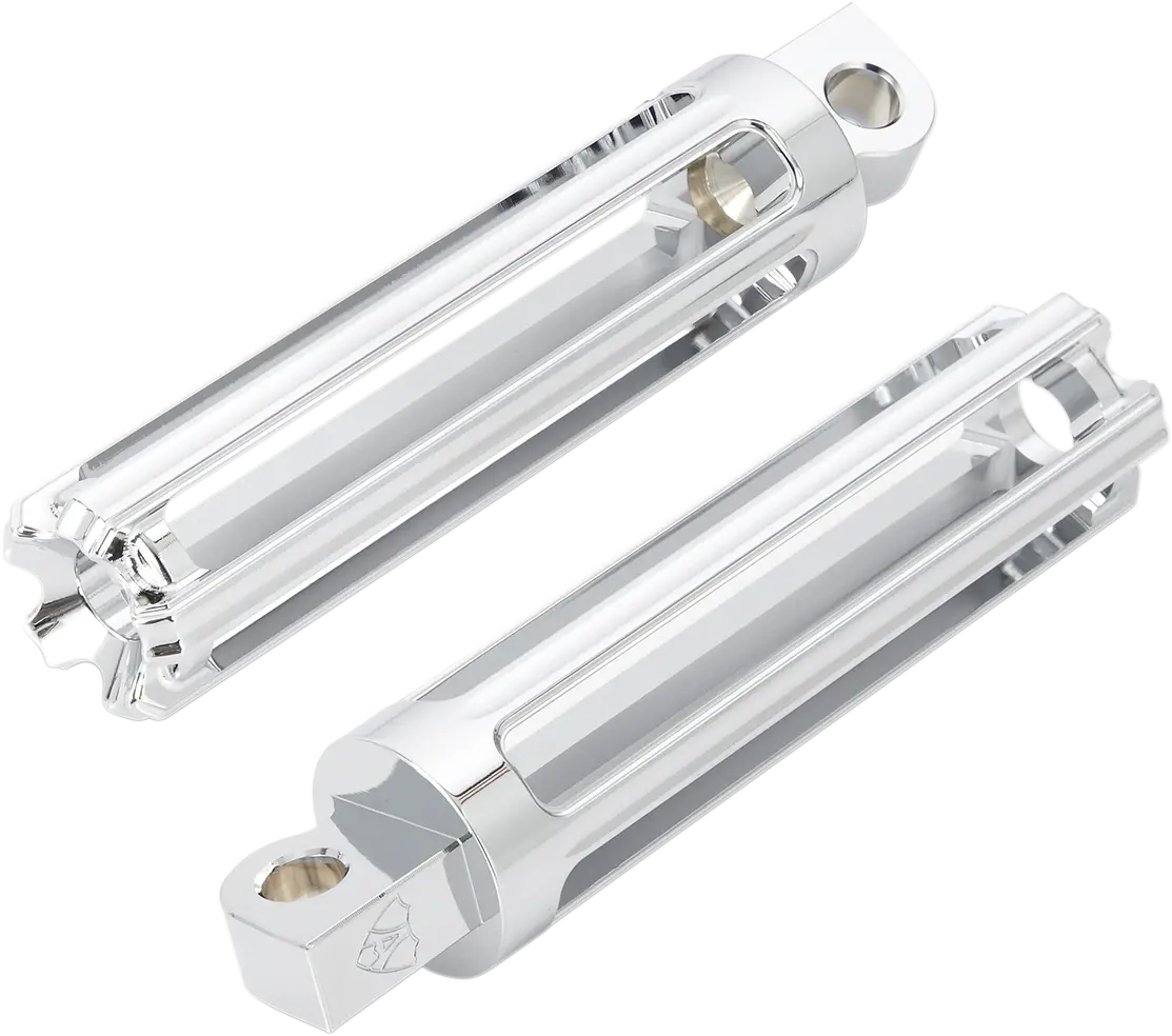 Arlen Ness 10-gauge Male-mount Foot Pegs Chrome