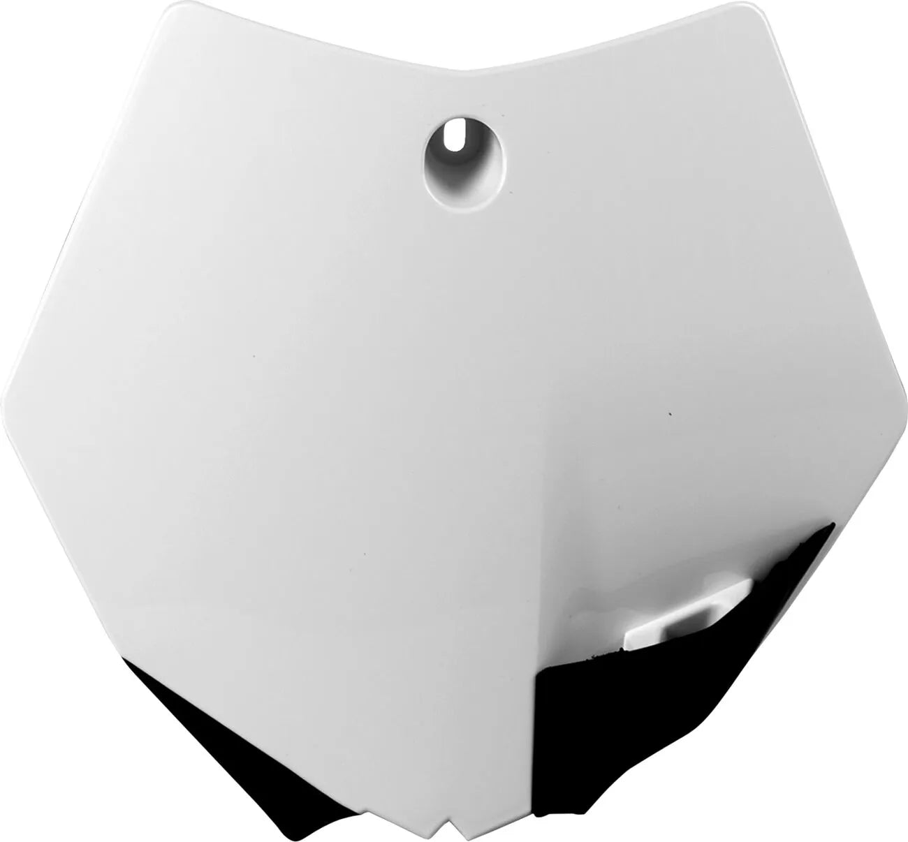 Polisport White Front Number Plate