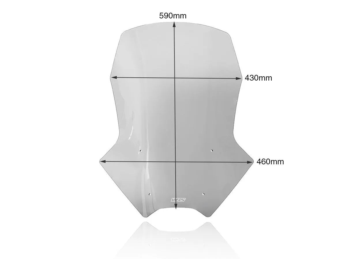 Wrs Scooter Windscreen - Improved Aerodynamics