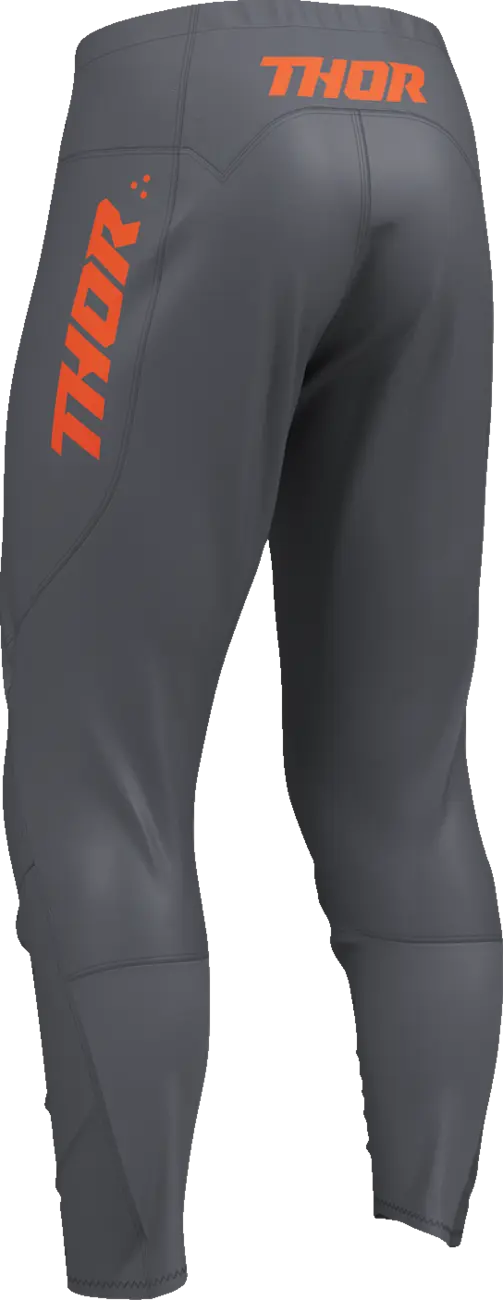 Thor Ridemode Menace Blue Motocross Pants - Charcoal Gray