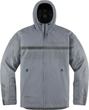 Icon Pdx3™ All Weather Motorcycle Jacket For Men - Gray