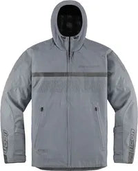 Icon Pdx3™ All Weather Motorcycle Jacket For Men - Gray