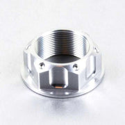 Pro Bolt Aluminium Top Yoke Nut - Silver