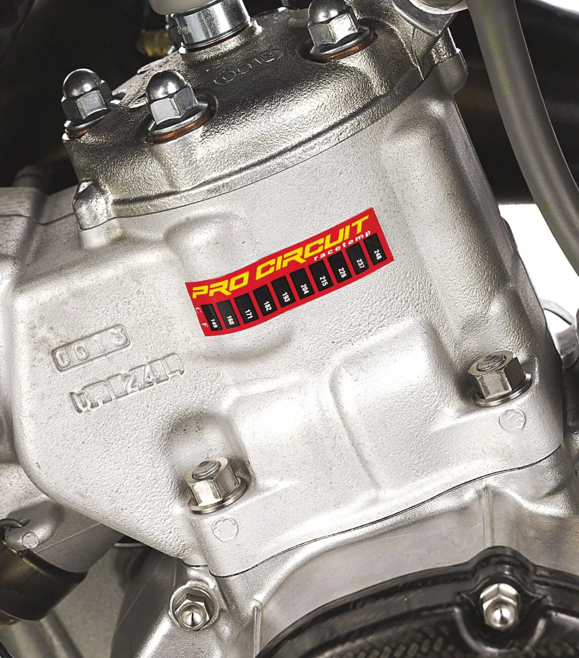 Pro Circuit Heat Temperature Strips For Engine Monitoring