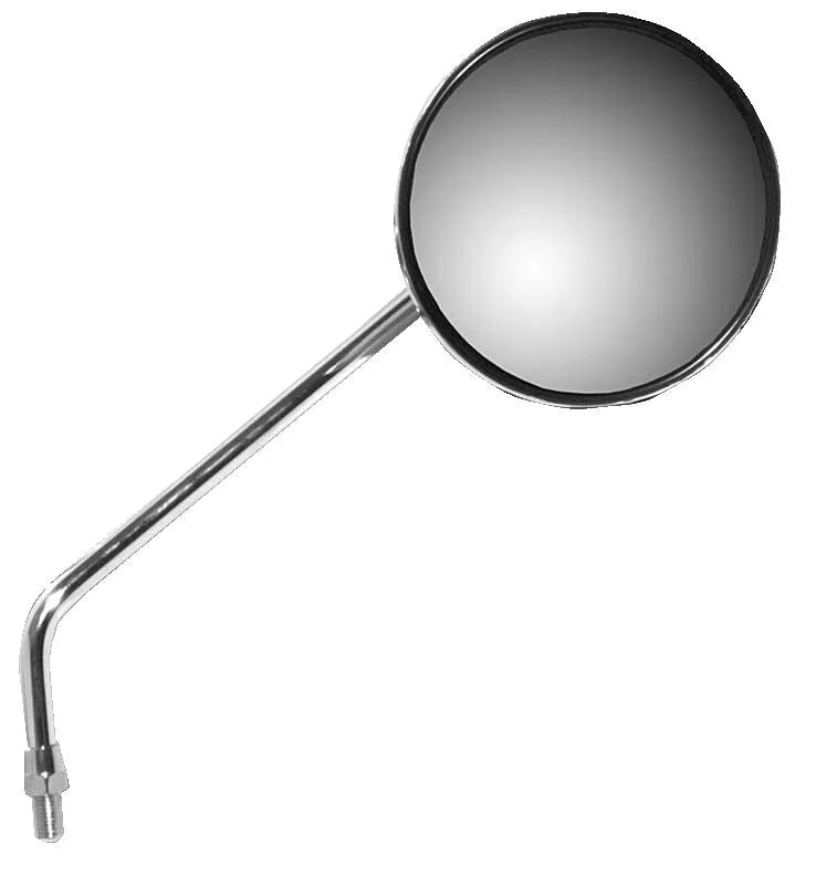 Emgo Replacement Mirror For Suzuki - Chrome, Round