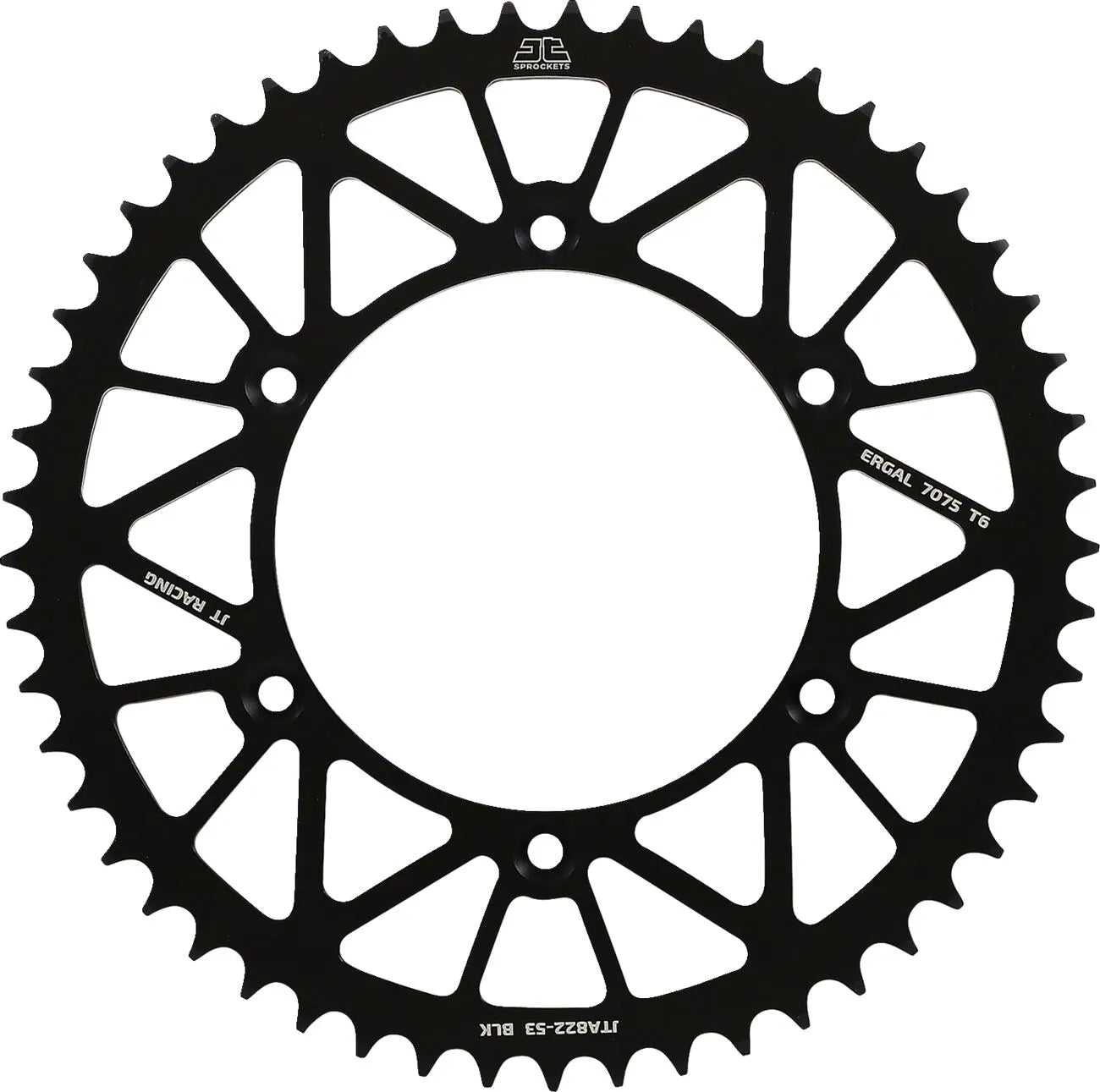 Jt Sprockets Rear Sprocket - 520 Chain, 53t Aluminum
