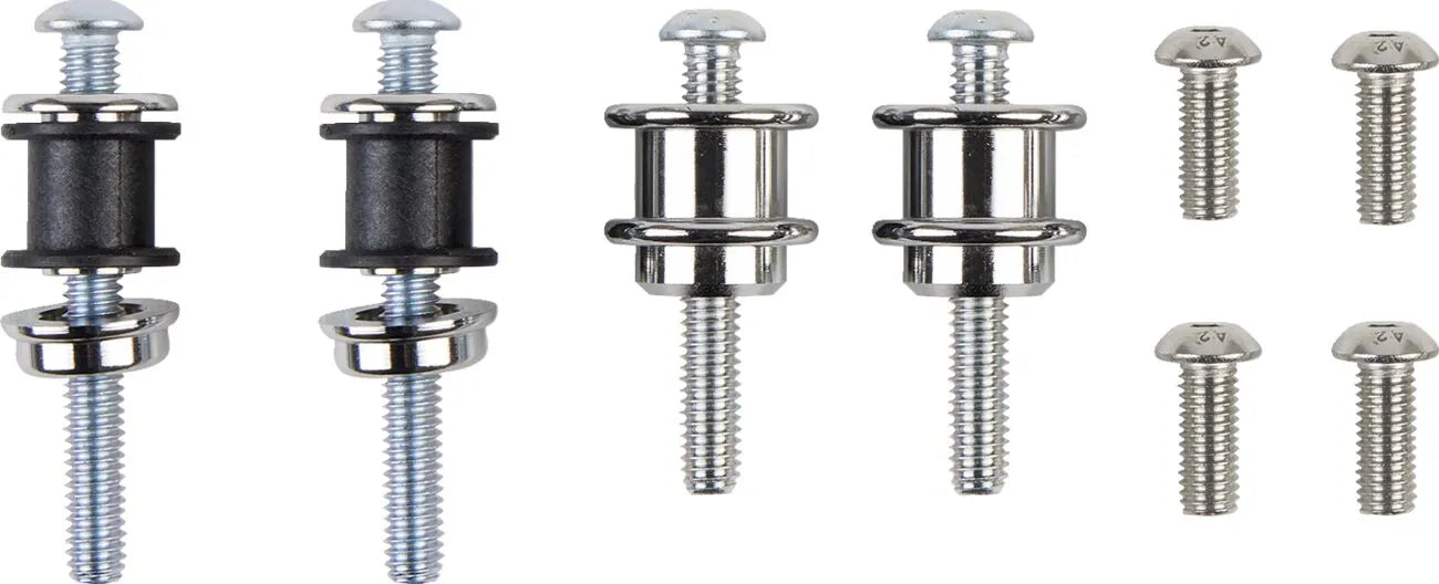 Cobra Detachable Backrest Kit - Chrome Finish