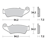 Moto-master Racing Gp Sinterpro Offroad Brake Pads