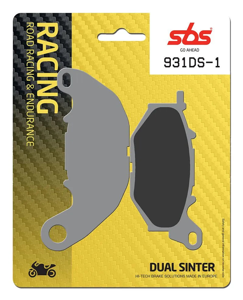 Sbs Dc Racing Dual Carbon Brake Pads For Race Rotors