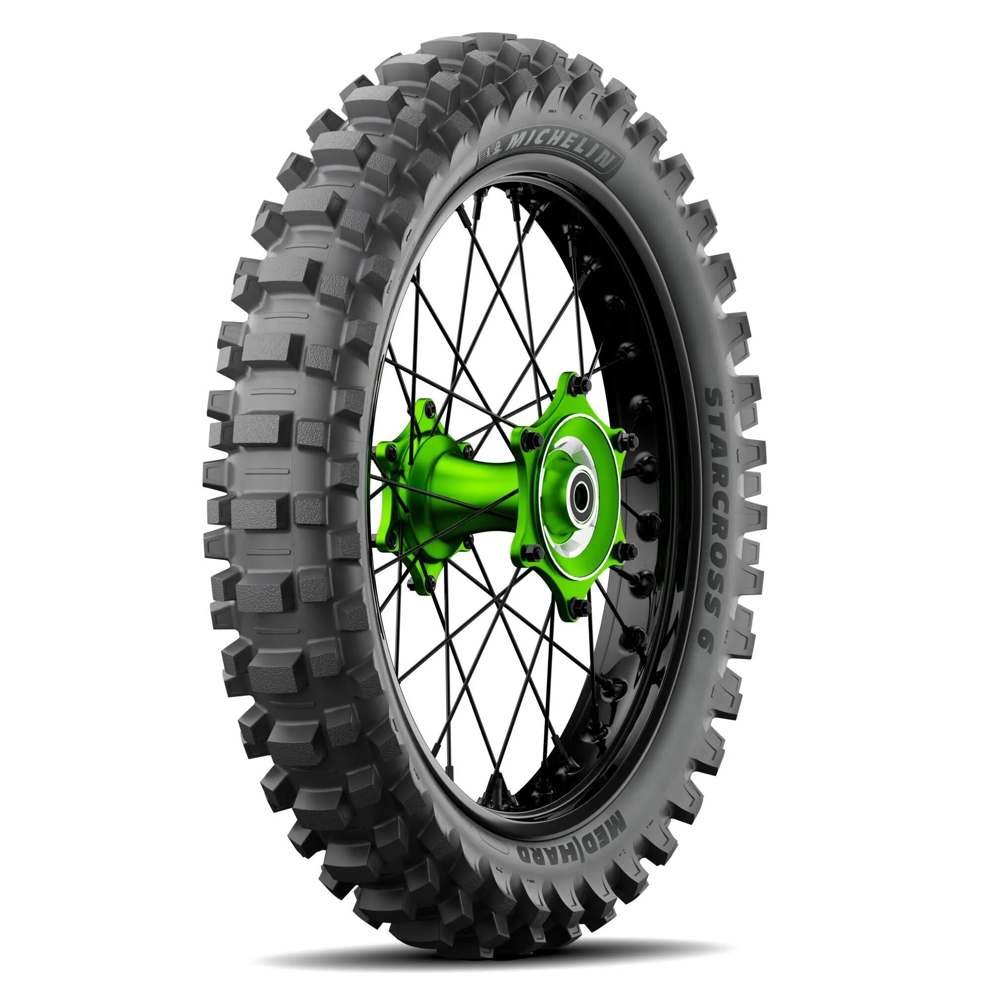 Michelin Starcross 6 Medium Hard Tire - Rear 100/90-19