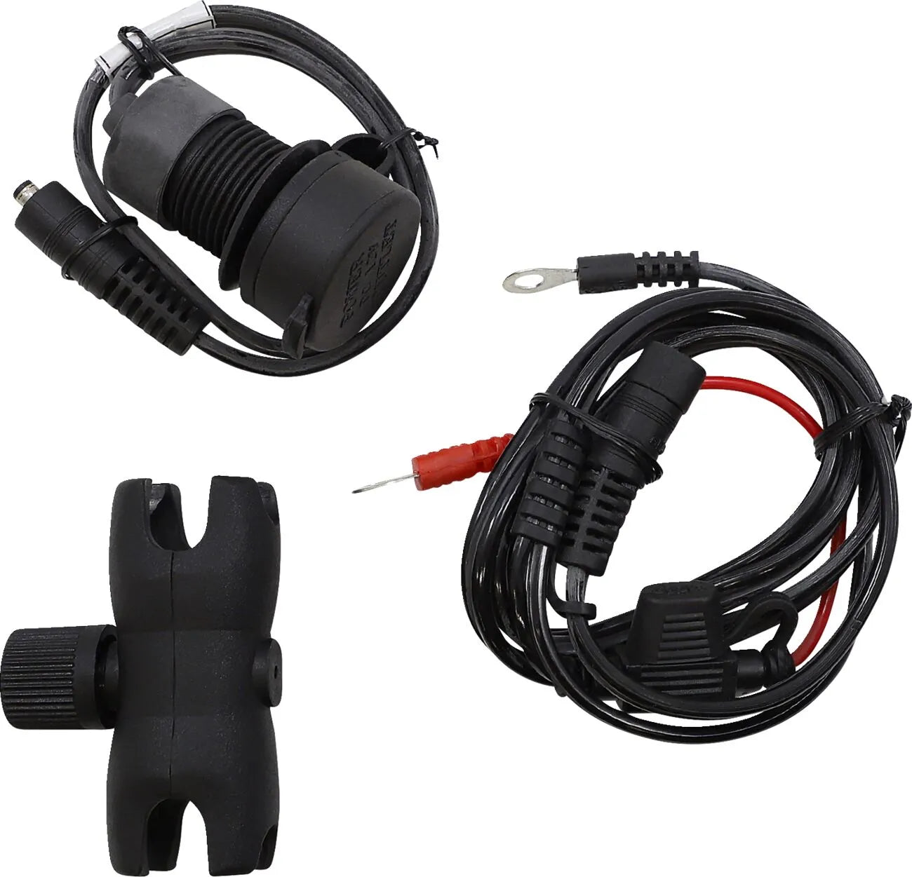 Gears Canada Dual Usb Charger W/ 1" Ball Mount