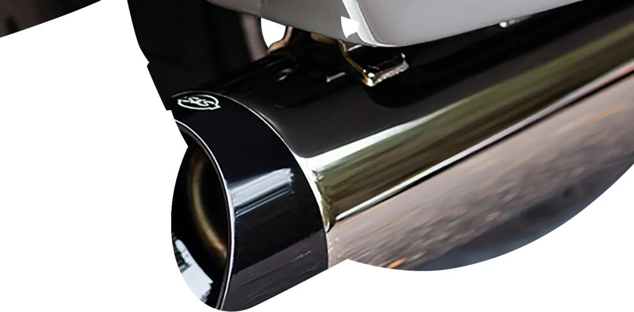 S&s Cycle Mk45 Performance Slip-on Mufflers - Lava Chrome