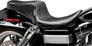 Le Pera Cherokee Seat - Black Vinyl, King/queen